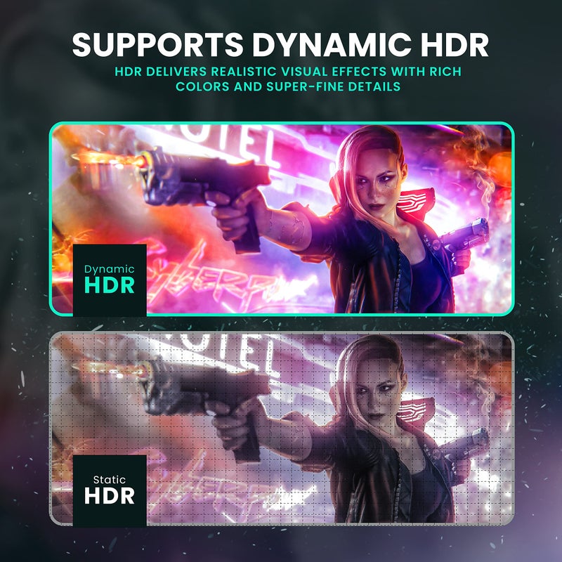 LINKUP - 34AWG DisplayPort DP1.4 DP8K Cable (VESA Certified) Ultra Slim Flexible - [ 8K at 60Hz, 4K at 144Hz ] - 2m / 6.56ft - Image 3